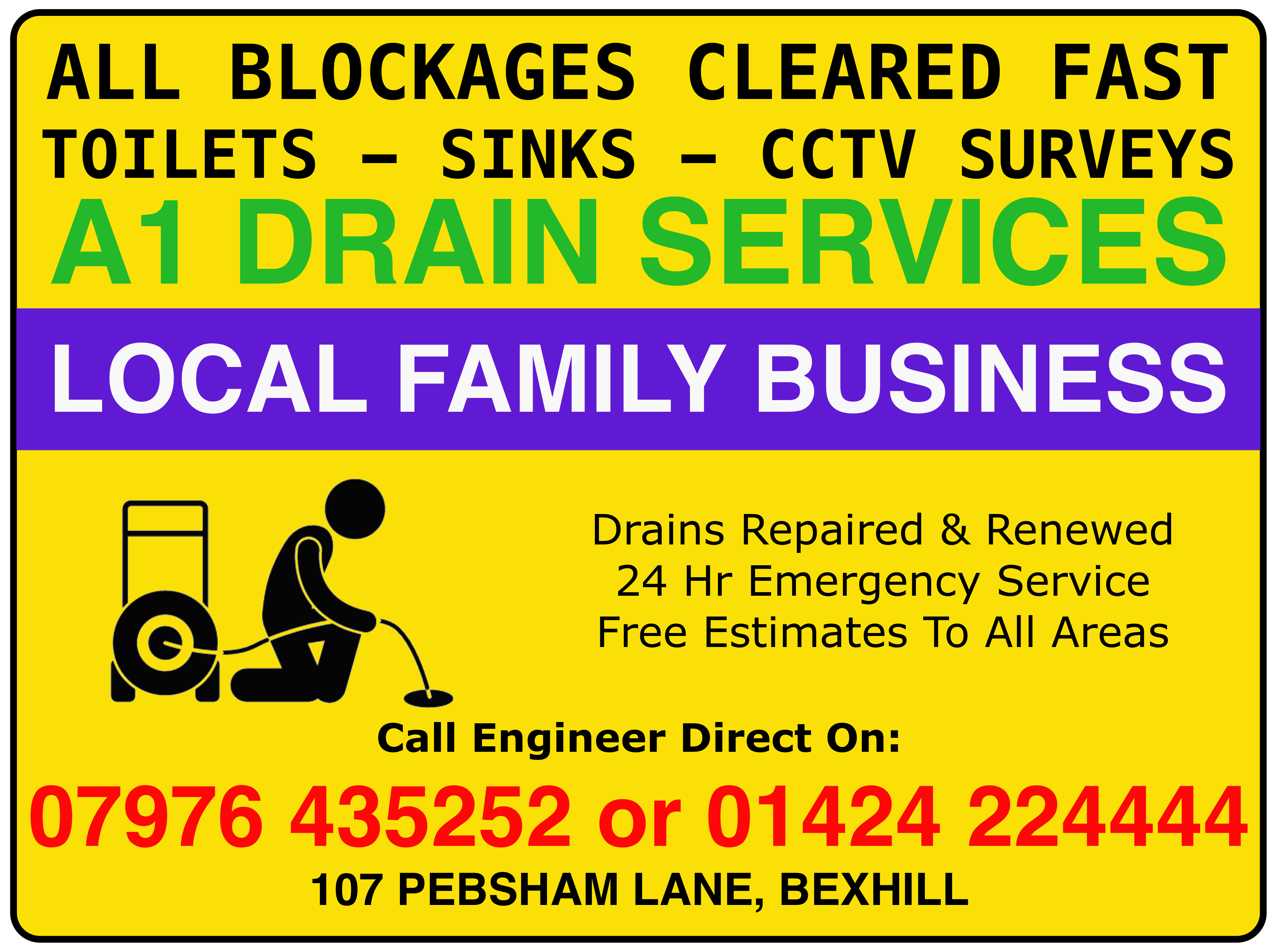 Main photo for A1 Drain Services