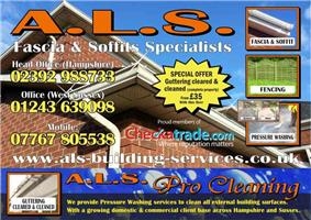 Main photo for A L S Roofing Services